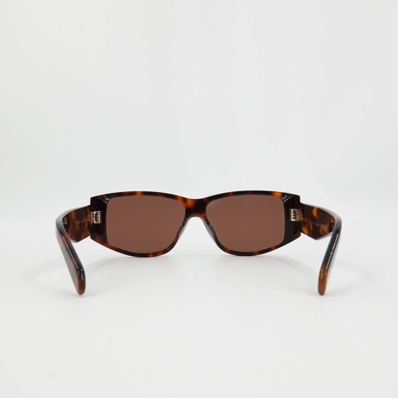 Celine Regular High Bridge Fit Sunglasses Brown CL40227 - Picture 6 of 13